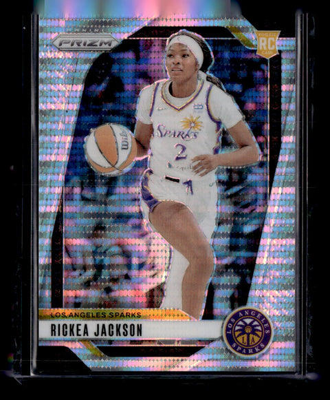 2024 Panini Prizm WNBA #60 Rickea Jackson Silver Pulsar /499