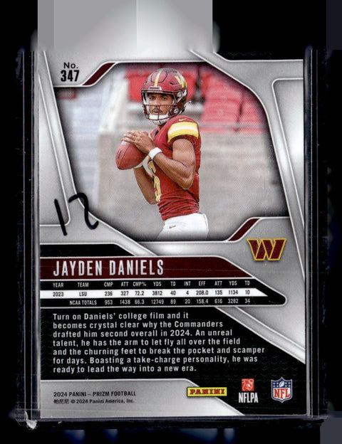 2024 Panini Prizm #347 Jayden Daniels
