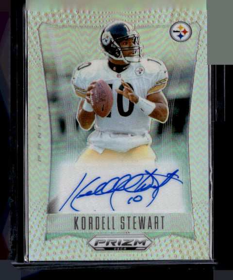 2024 Panini Prizm Deca S-KST Kordell Stewart Silver Autograph