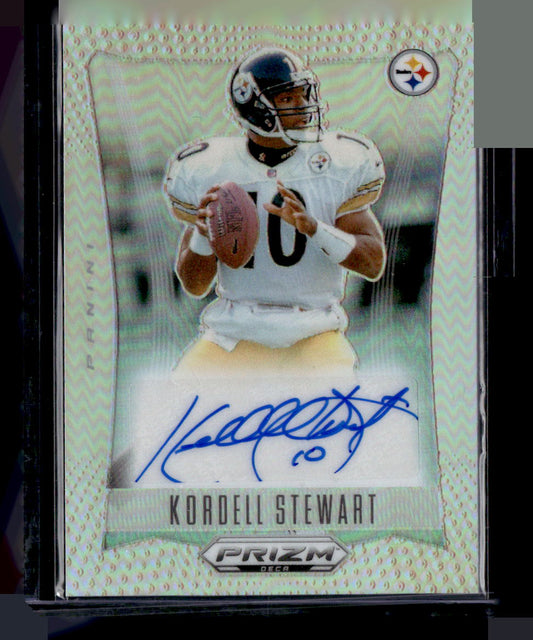 2024 Panini Prizm Deca S-KST Kordell Stewart Silver Autograph