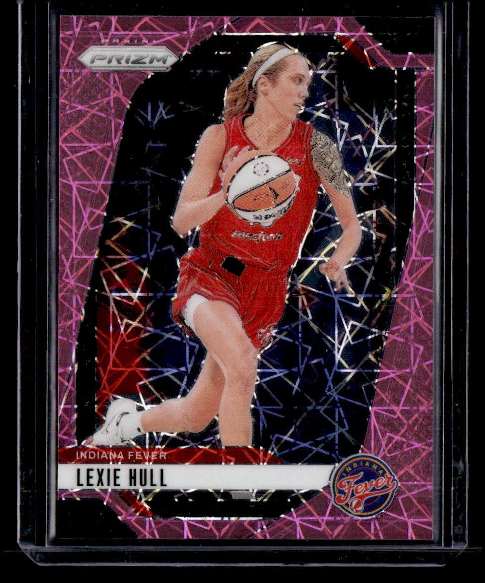 2024 Panini Prizm WNBA #16 Lexie Hull Pink Velocity /79