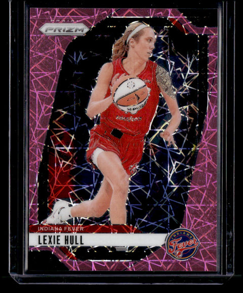 2024 Panini Prizm WNBA #16 Lexie Hull Pink Velocity /79
