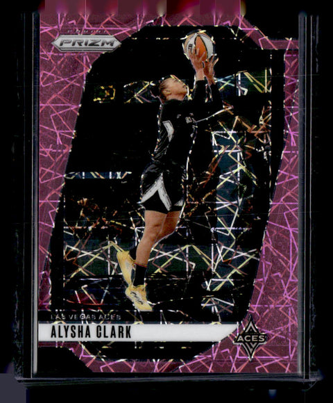 2024 Panini Prizm WNBA #101 Alysha Clark Pink Velocity /79