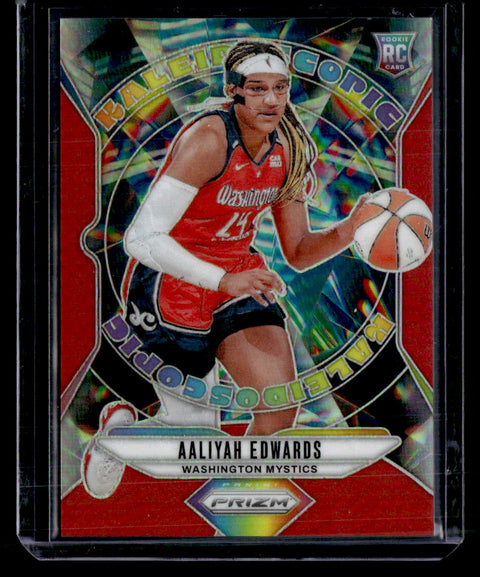 2024 Panini Prizm WNBA #6 Aaliyah Edwards Kaleidoscopic /99