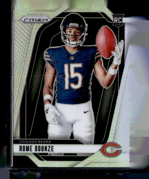 2024 Panini Prizm #36 Rome Odunze Silver