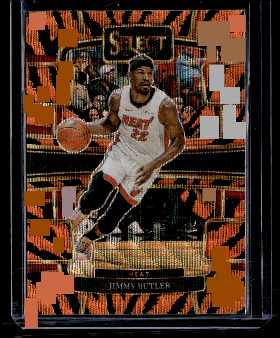 2023-24 Panini Select #40 Jimmy Butler Tiger Prizm
