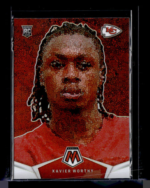 2024 Panini Mosaic MM-XWY Xavier Worthy Micro Mosaic