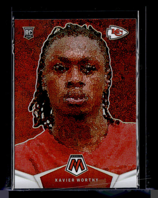 2024 Panini Mosaic MM-XWY Xavier Worthy Micro Mosaic