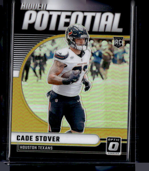 2024 Donruss Optic #15 Cade Stover Golden Hidden Potential /10