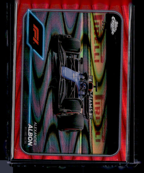 2024 Topps #91 Alexander Albon Red Parallel