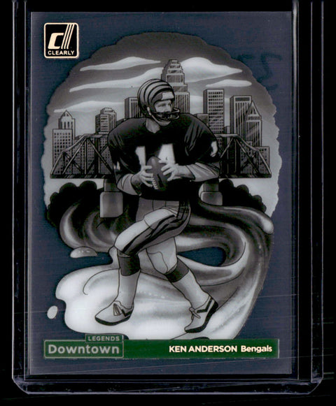 2024 Donruss Clearly #4 Ken Anderson Downtown