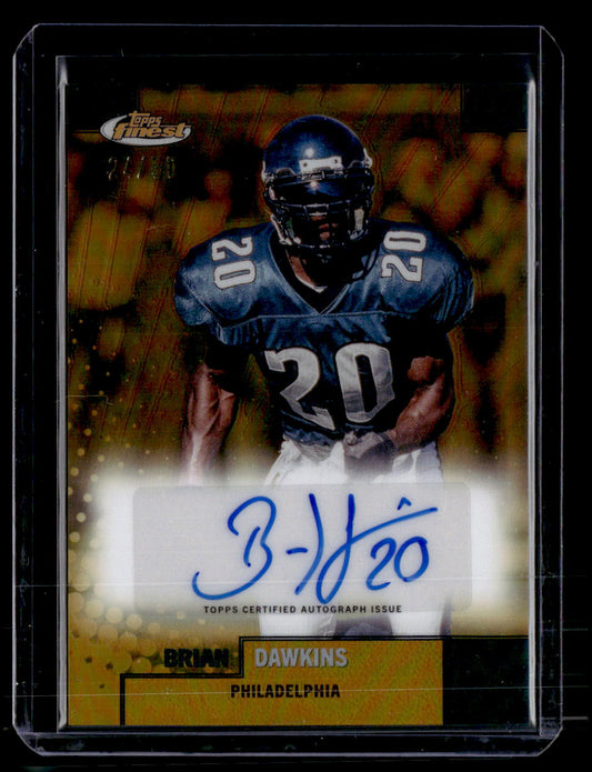 2024 Finest #FBA-BD Brian Dawkins Flashback Autographs Refractor