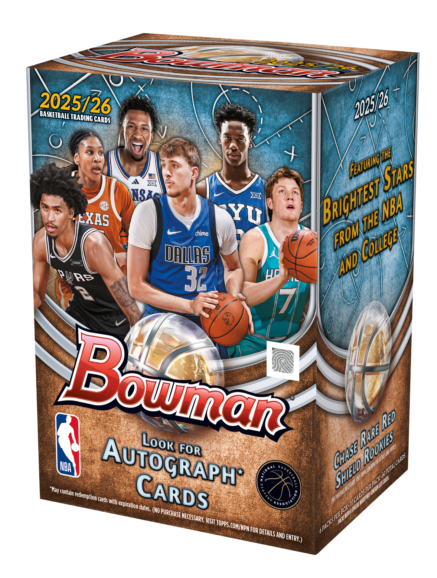 2025-26 Topps Bowman Basketball Blaster Box