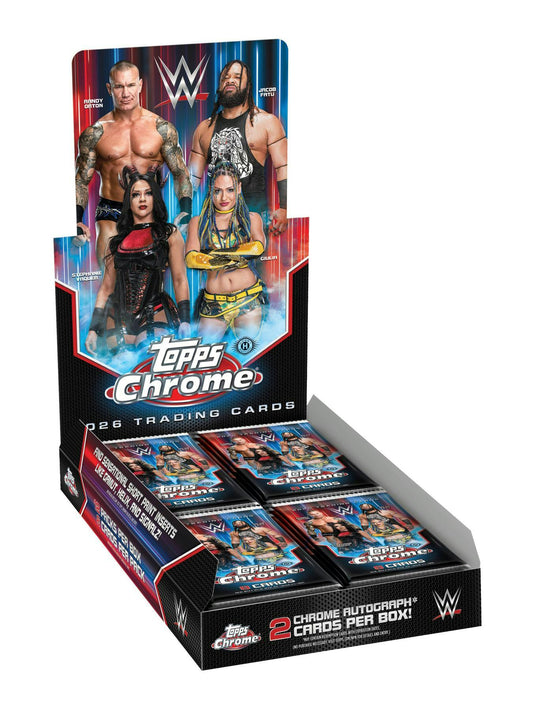 2026 Topps Chrome WWE Wrestling Hobby Box