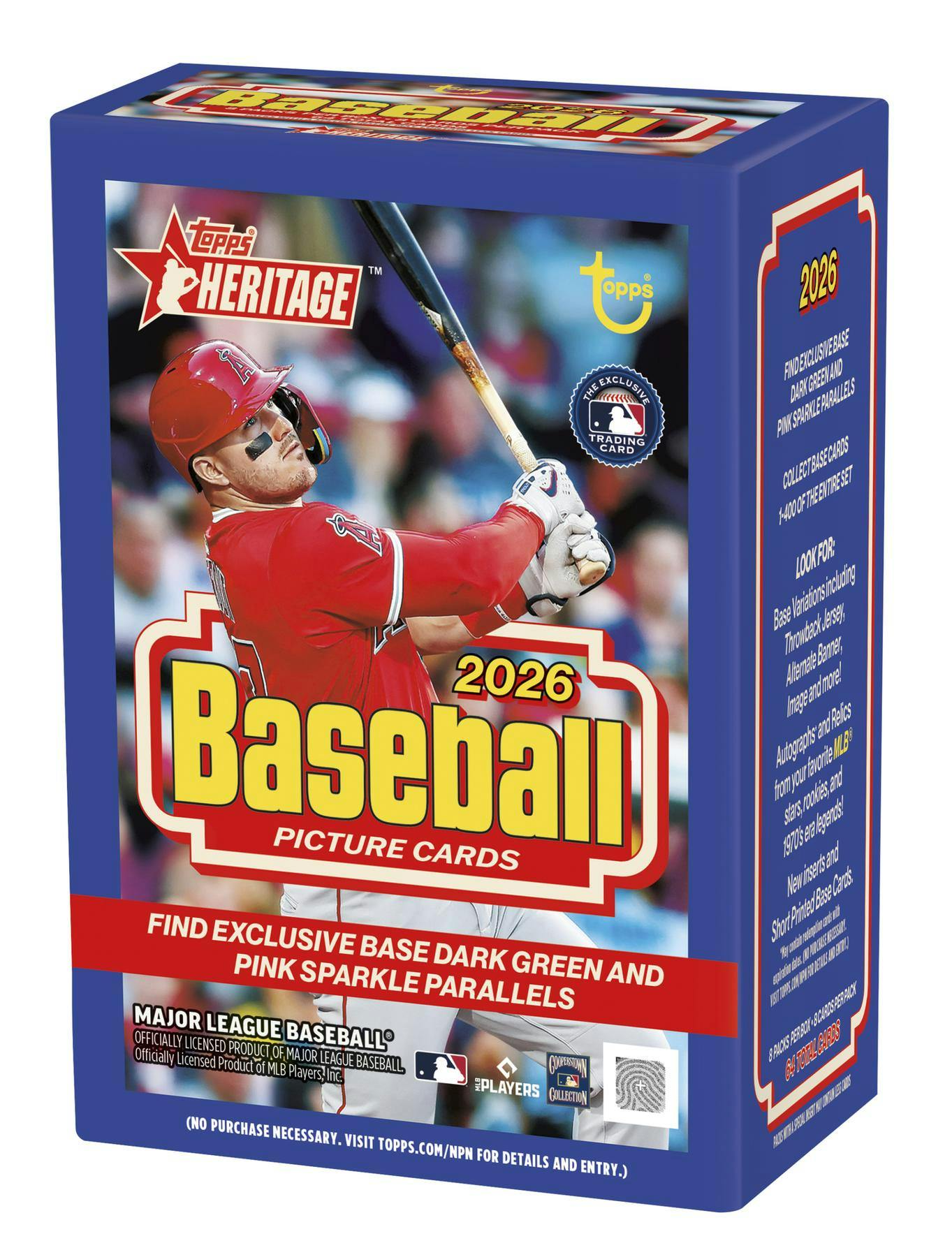 2026 Topps Heritage Baseball Blaster Box