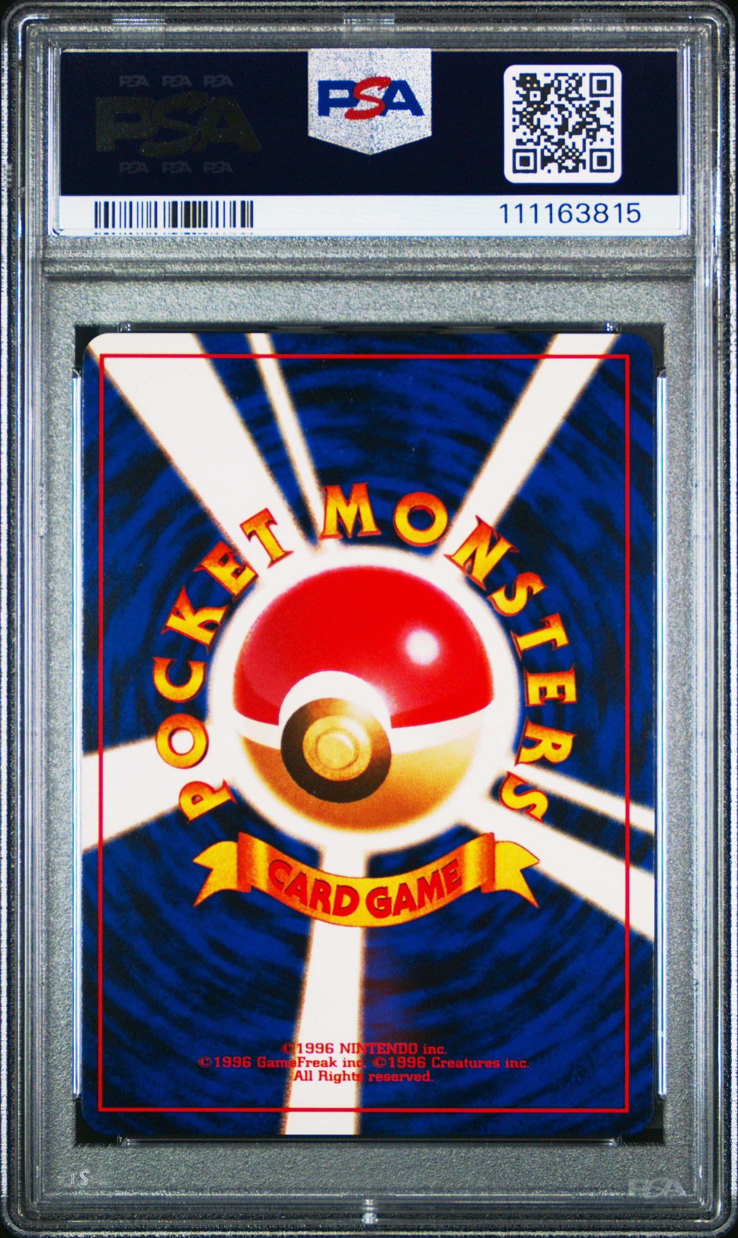 1999 Pokemon Japanese Cd Promo Venusaur-Holo #3 PSA 9