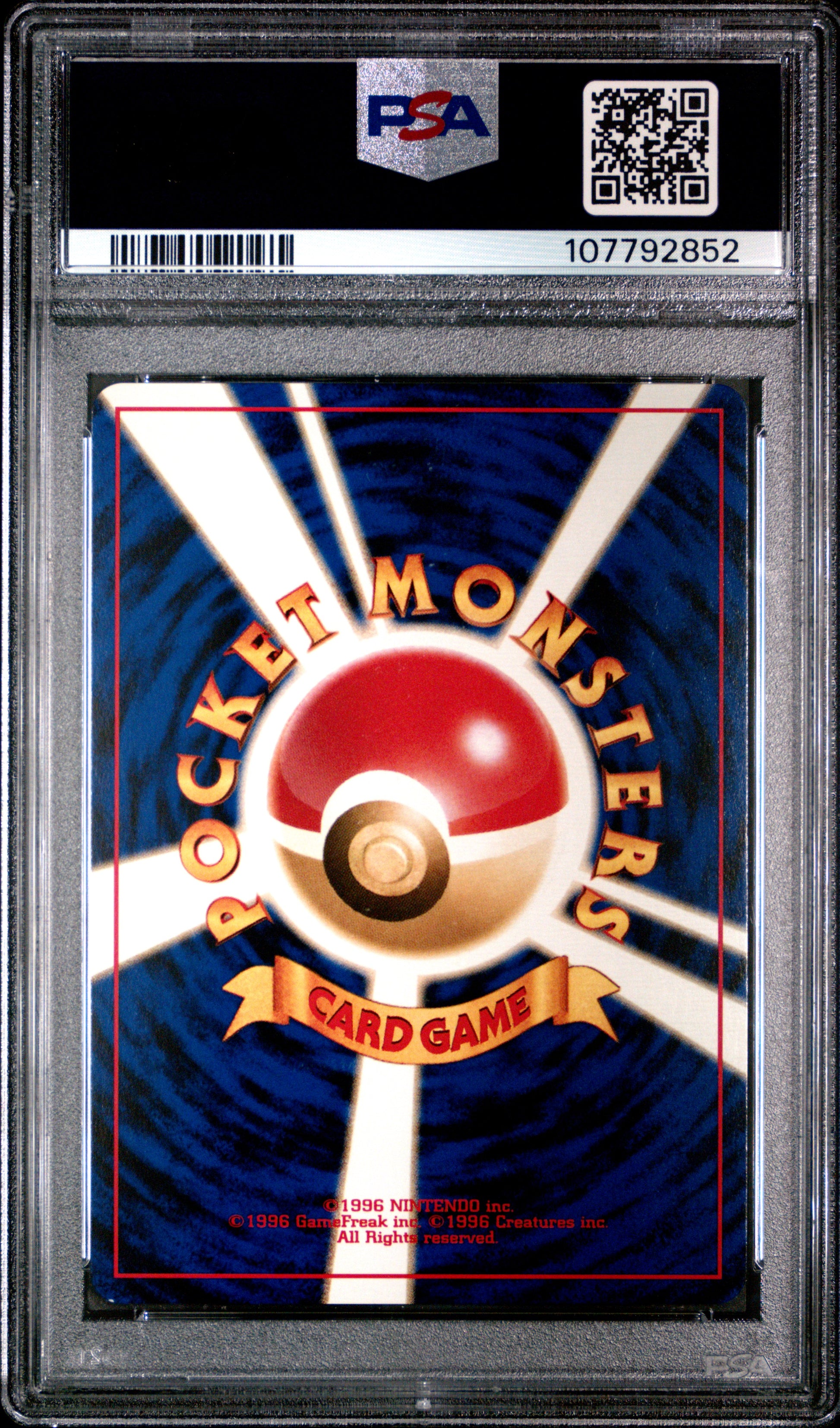 2000 Pokemon Japanese Neo 2 Promo #006 Charizard Promo-Reverse Foil PSA 9