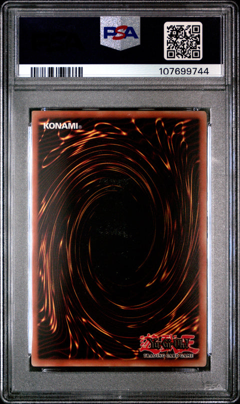 2002 Yu-Gi-Oh! Mrl-Magic Ruler #000 Blue-Eyes Toon Drgn. 1st Edition PSA 9