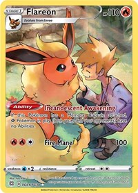 pokemon SWSH09: Brilliant Stars Trainer Gallery Flareon