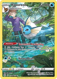 Pokemon SWSH09: Brilliant Stars Trainer Gallery Vaporeon