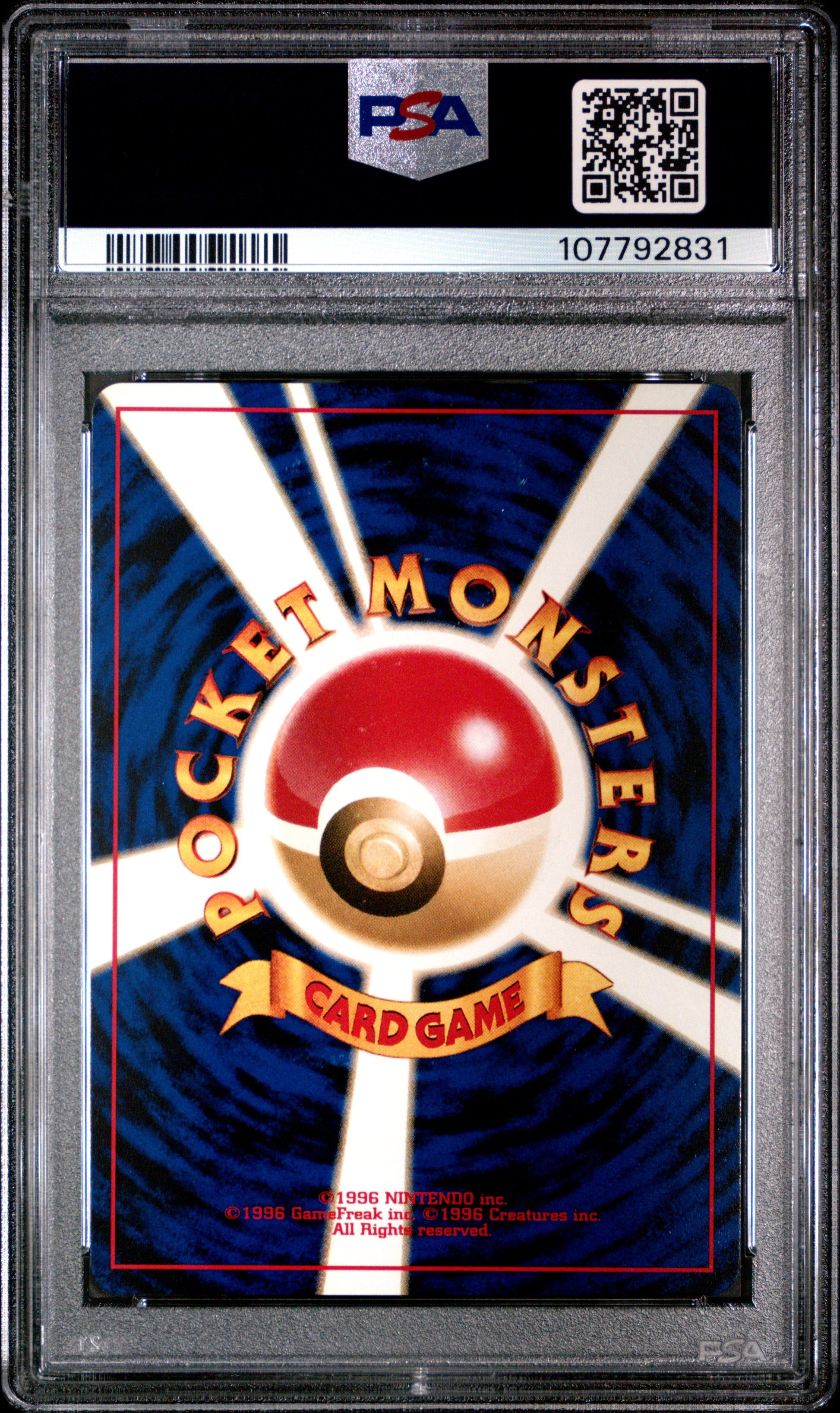 2000 Pokemon Japanese Neo 2 Promo Espeon #196 PSA 8