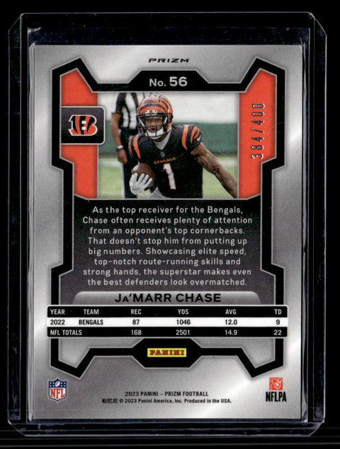 2023 Panini Prizm Ja'Marr Chase Silver /400