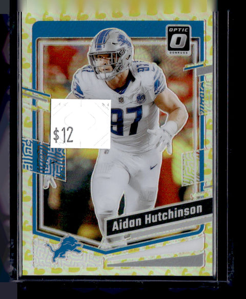 2023 Donruss Optic Aiden Hutchinson Flex Emoji /149