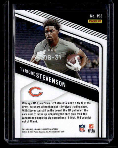 2023 Donruss Elite Tyrique Stevenson Pink /11