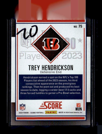 2024 Score Trey Hendrickson #75 Top 100