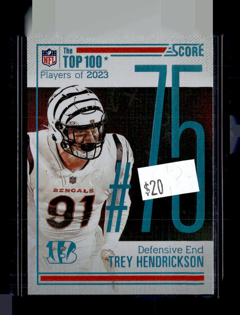 2024 Score Trey Hendrickson #75 Top 100