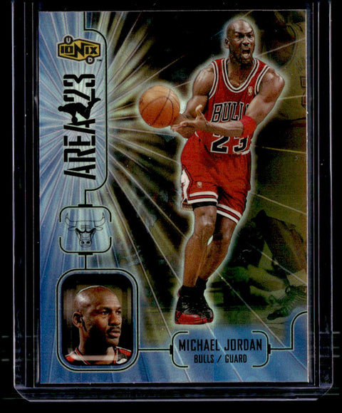 1998-99 Upper Deck Ionix #A8 Michael Jordan Area 23
