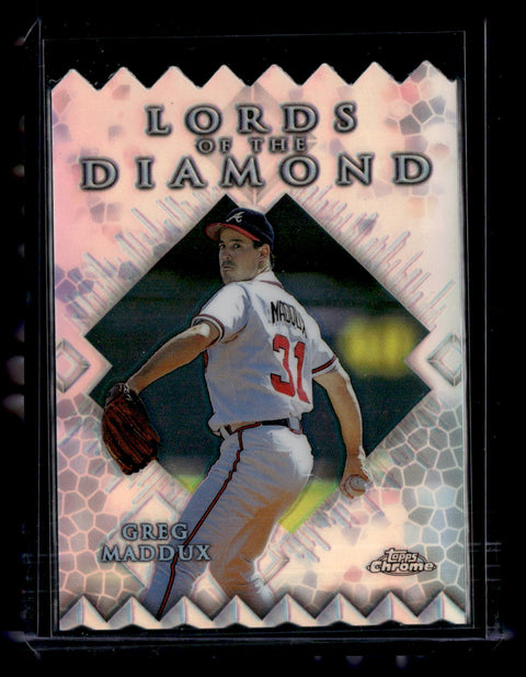 1999 Topps Chrome #LD15 Greg Maddux Lords of the Diamond Refractors