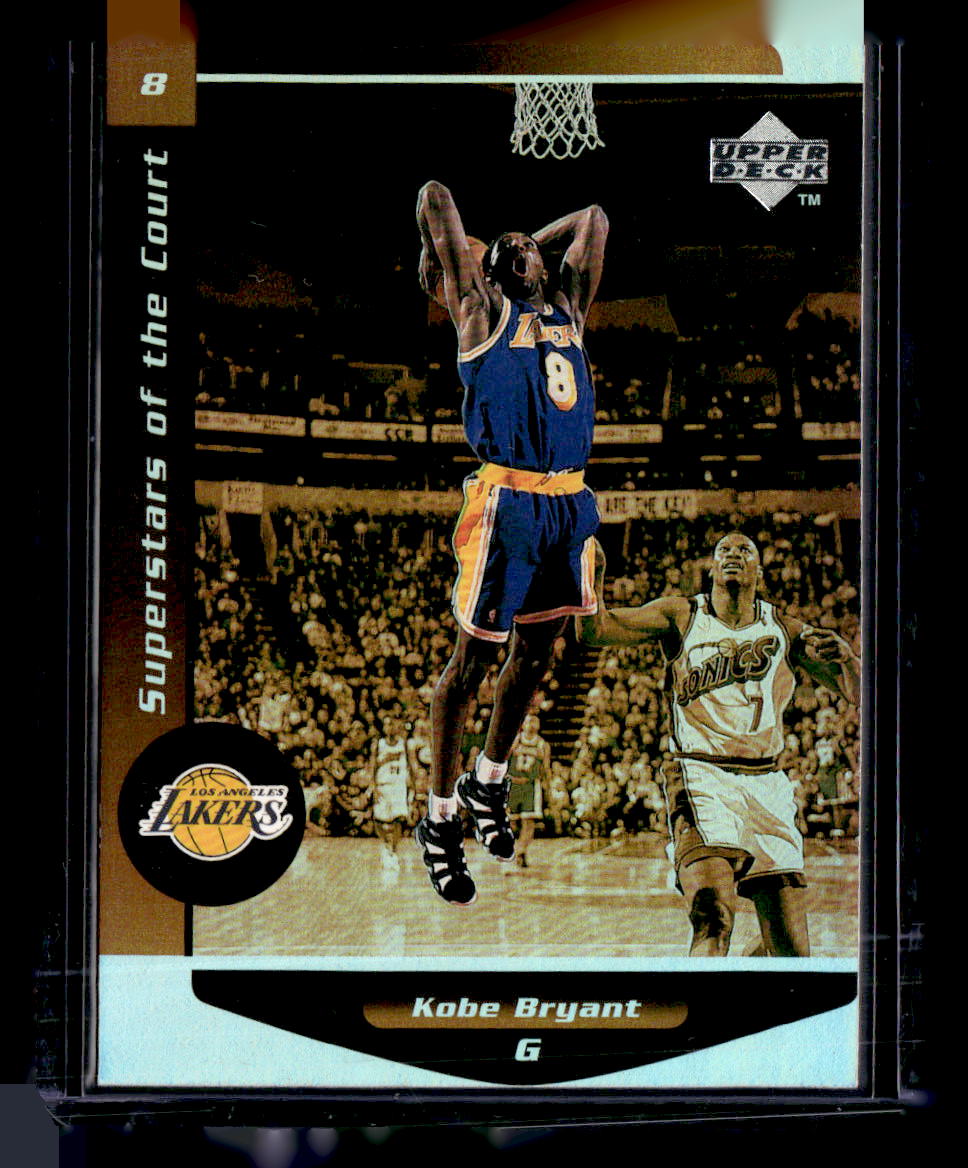 1998 Upper Deck Kobe Bryant Superstars Of The Court