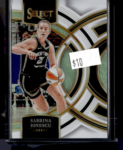 2024 Panini WNBA Select Sabrina Ionescu White