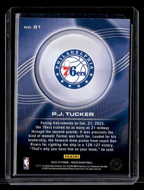2022-23 Panini Recon Pj Tucker /17