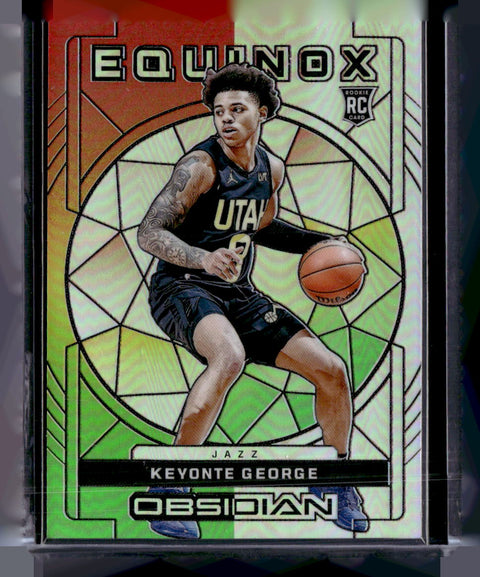 2023-24 Panini Obsidian Keyonte George Equinox