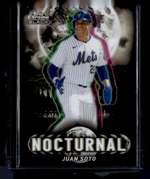 2025 Topps Chrome Black Juan Soto Nocturnal