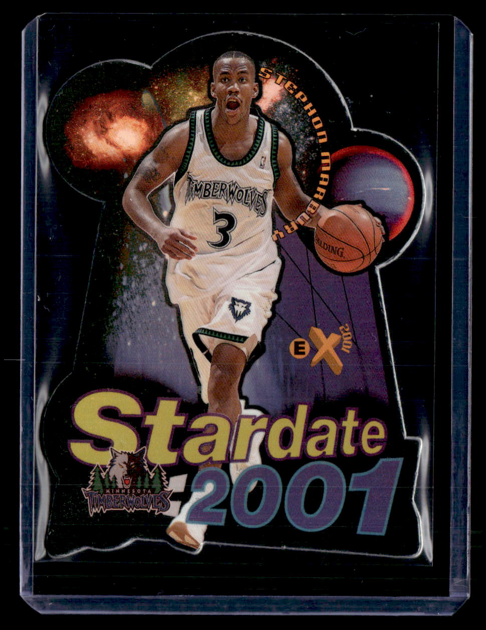 1997-98 E-X2001 #9 SD Stephon Marbury X2001 - Star Date 2001