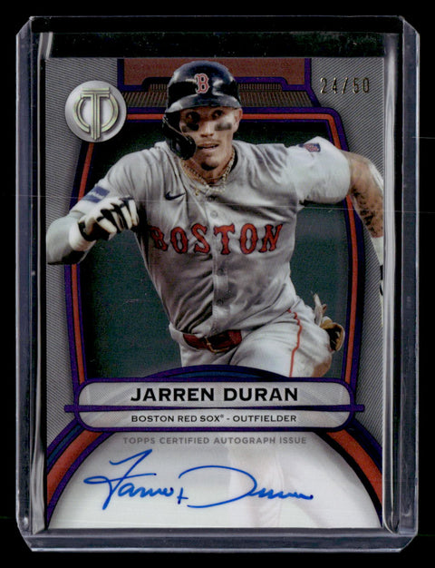 2025 Topps Tribute Jarren Duran Auto /50