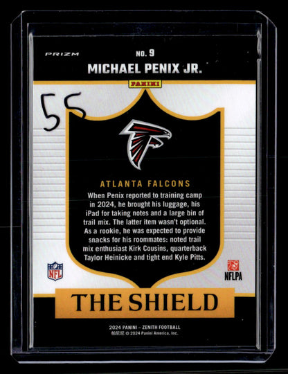 2024 Panini Zenith Michael Penix Jr. The Shield