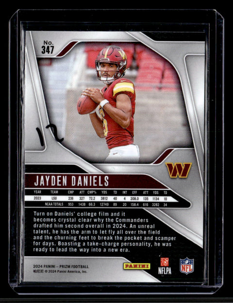 2024 Panini Prizm #347 Jayden Daniels