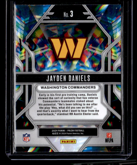 2024 Panini Prizm Jayden Daniels Prizmatic