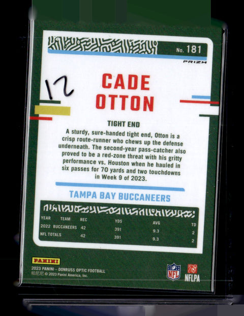2023 Donruss Optic Cade Otton Sparkle