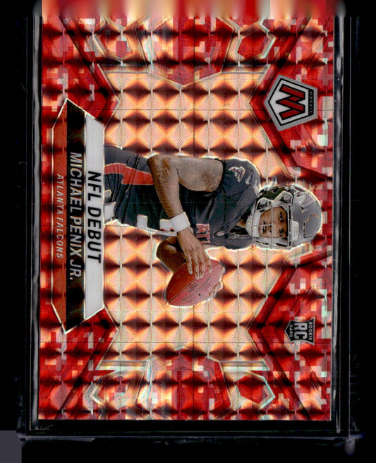 2024 Panini Mosaic Michael Penix Jr. Nfl Debut Red Camo