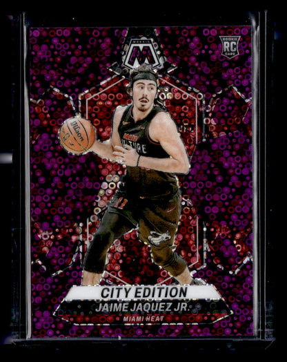 2023-24 Panini Mosaic Jaime Jaquez Jr. Purple Disco