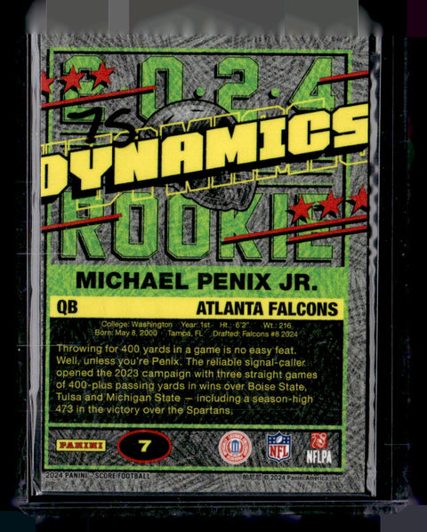 2024 Score Michael Penix Jr. Dynamics
