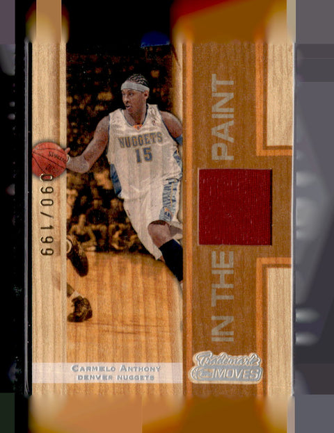 2007 Trademark Moves Carmelo Anthony In The Paint /199