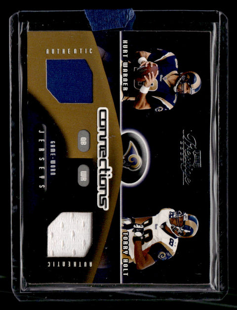 2002 Playoff Prestige Kurt Warner / Torry Holt Connections /500