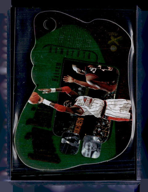 1998 Skybox E-X2001 Hakeem Olajuwon Gravity Denied