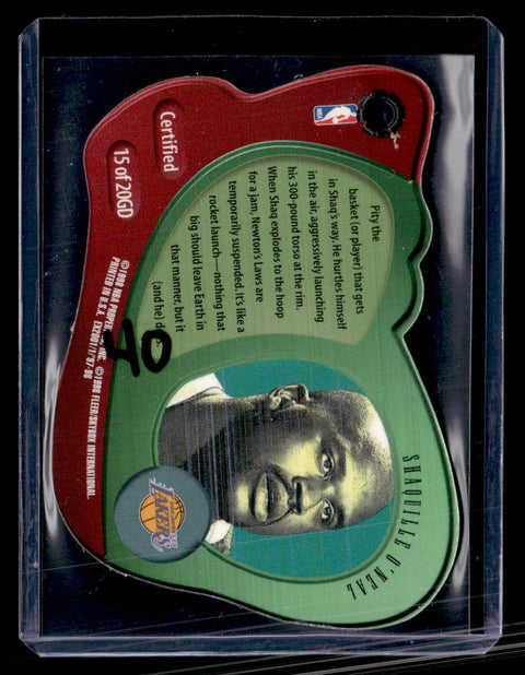 1998 Skybox E-X2001 Shaquille O'Neal
